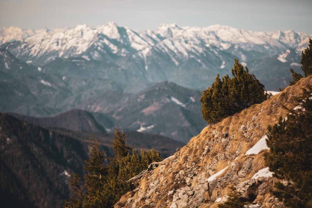 Wonderful landscape in the Hochkar mountains